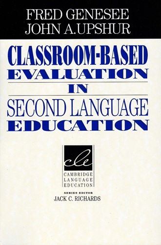 #Biblioinforma | CLASSROOM BASED EVALUATION IN SECOND LANGUAGE EDUCATION