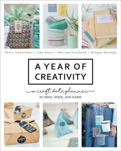 #Biblioinforma | A Year of Creativity: A Craft Date Planner to Meet, Share, and Create