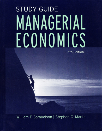 #Biblioinforma | MANAGERIAL ECONOMICS