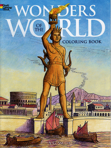 WONDERS OF THE WORLD COLORING BOOK