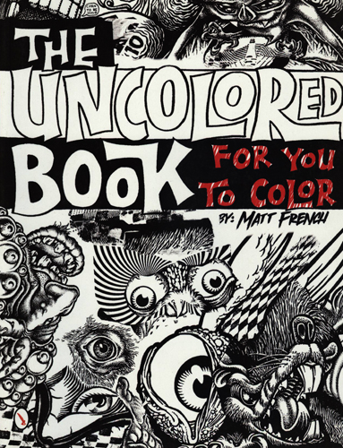 #Biblioinforma | THE UNCOLORED BOOK FOR YOU TO COLOR