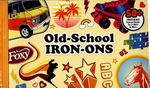 #Biblioinforma | OLD SCHOOL IRON ONS