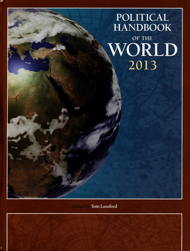 POLITICAL HANDBOOK OF THE WORLD 2013