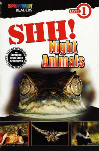 #Biblioinforma | SHH! NIGHT ANIMALS
