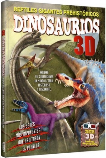 #Biblioinforma | REPTILES GIGANTES PREHISTÓRICOS: DINOSAURIOS 3D