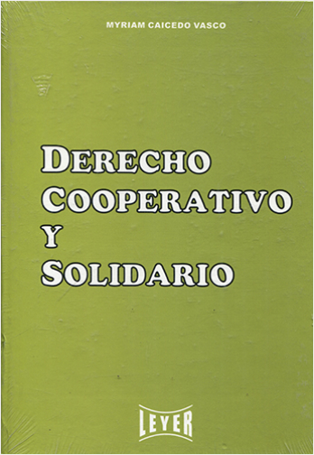 DERECHO COOPERATIVO Y SOLIDARIO | Biblioinforma
