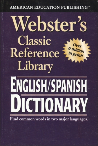 WEBSTERS SPANISH ENGLISH