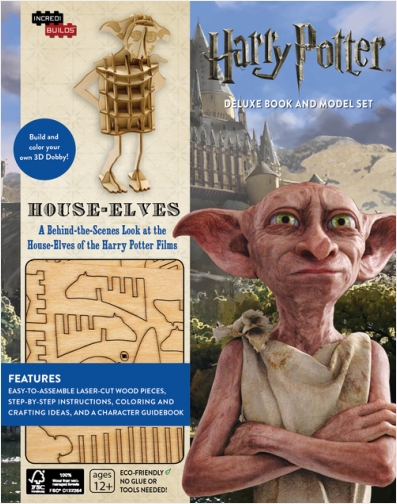 Harry Potter House Elves Deluxe Model and Book Set